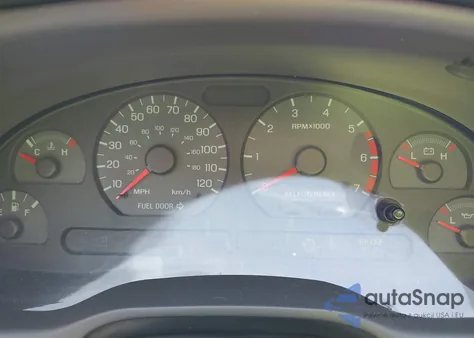 2001 Ford Mustang из США, поврежденный, VIN 1FAFP44451F208230